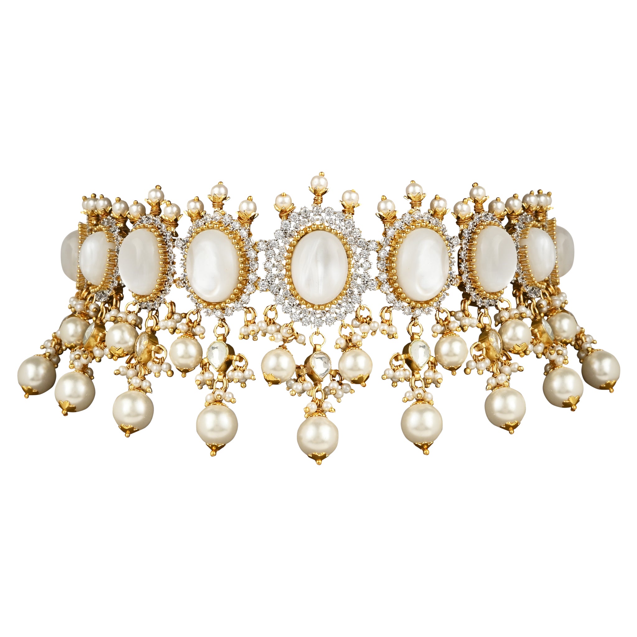 Anvi Necklace Set - MOP