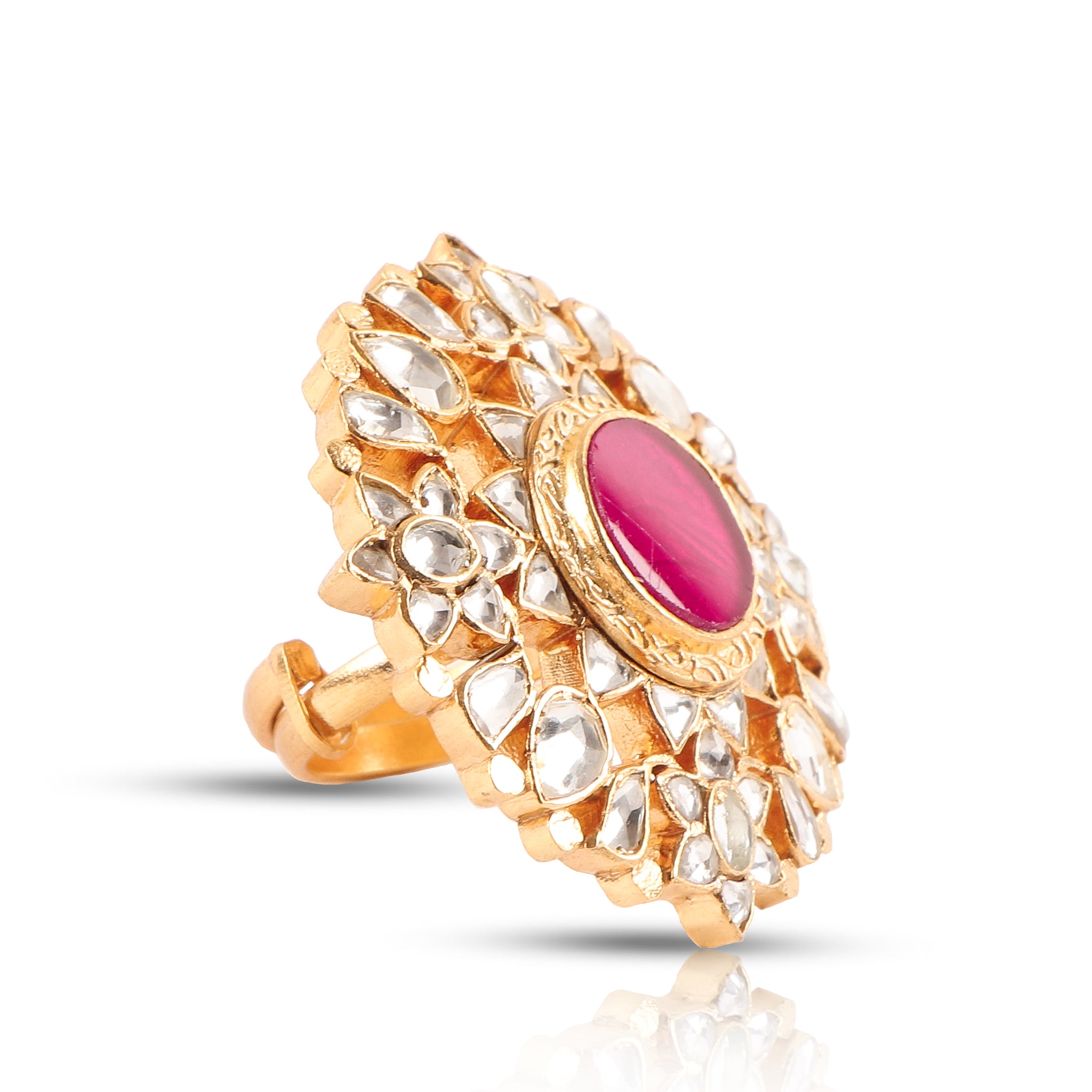 Saima Ring - Red