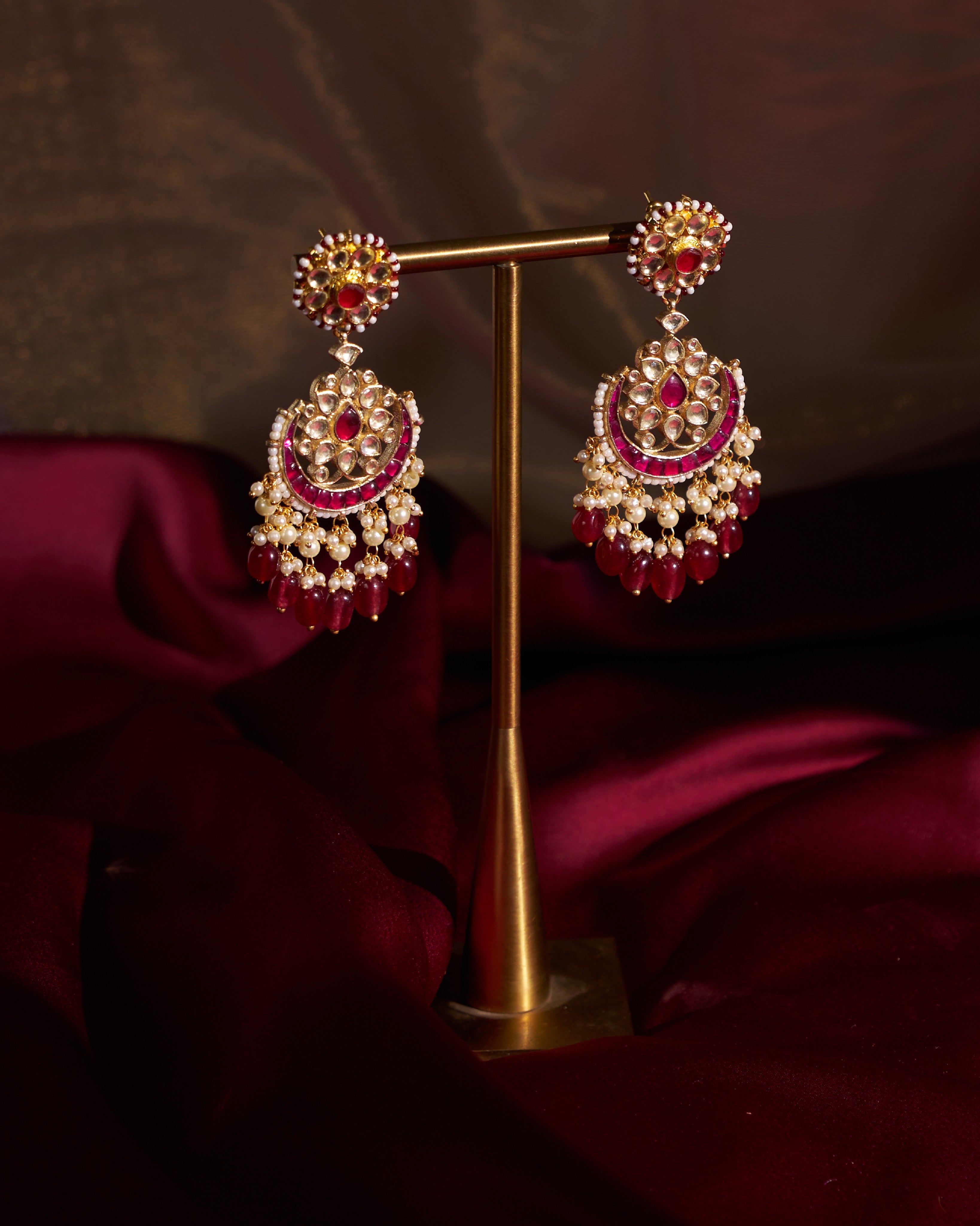 Souri Earrings & Teeka Set