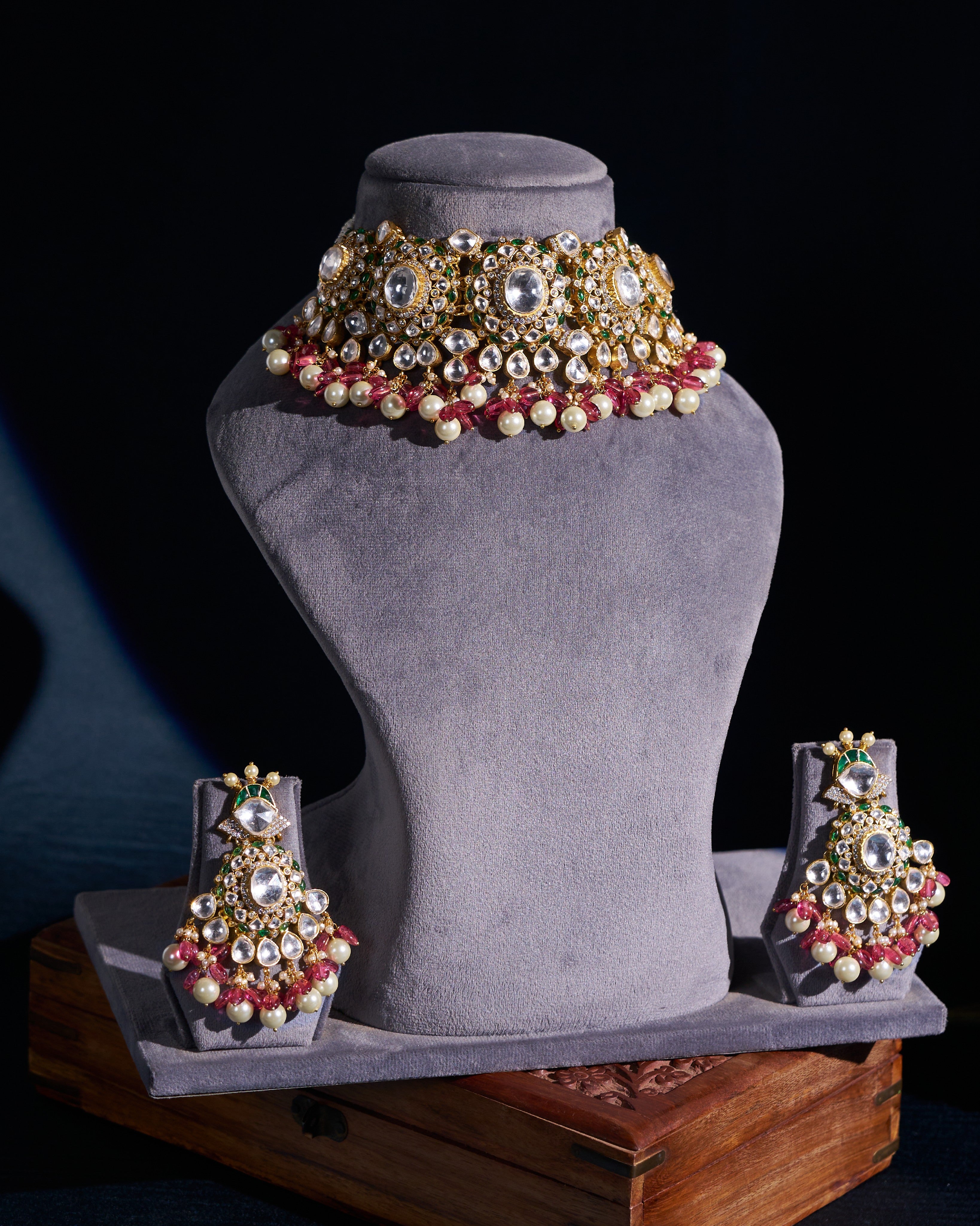 Anagha Necklace Set