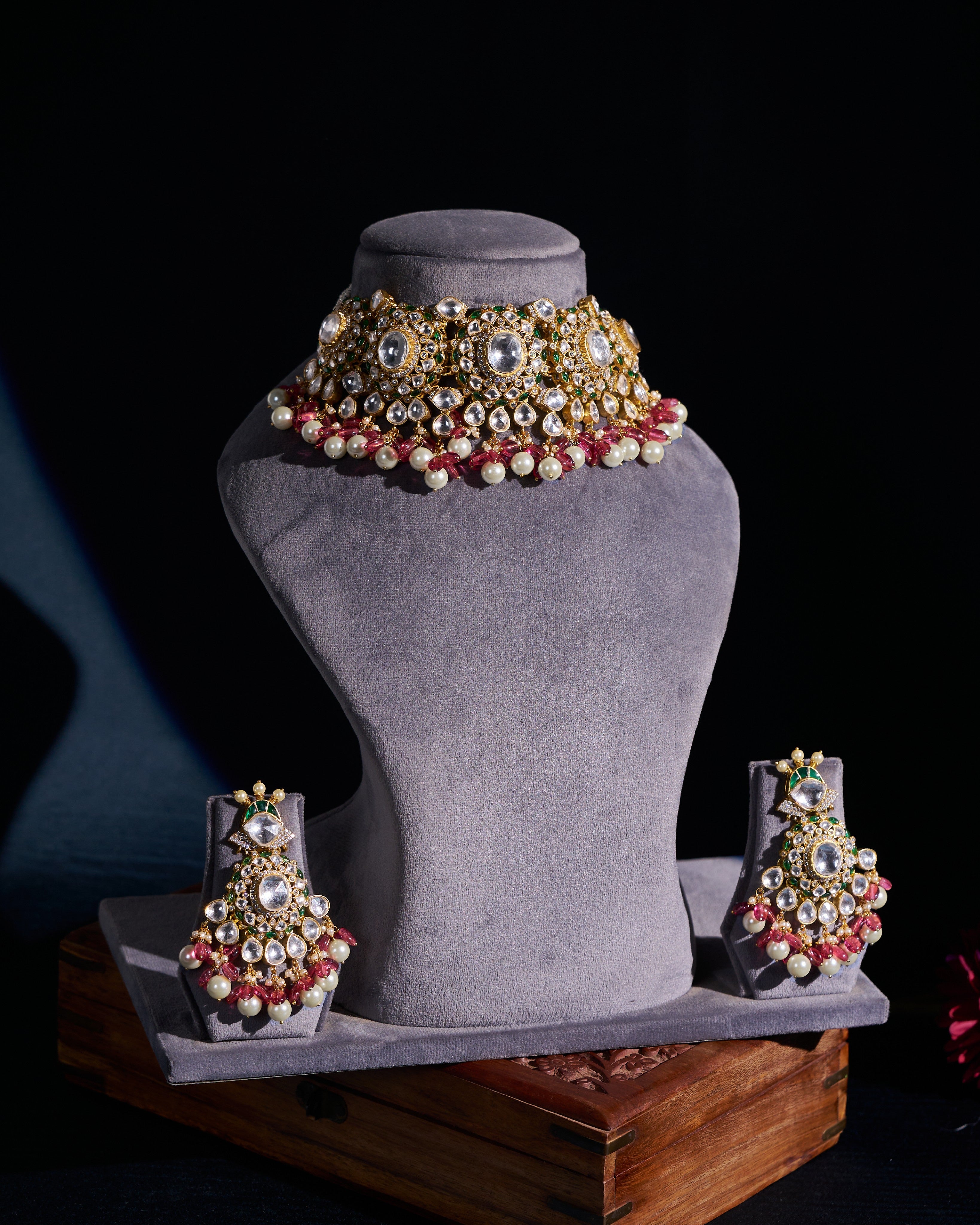 Anagha Necklace Set
