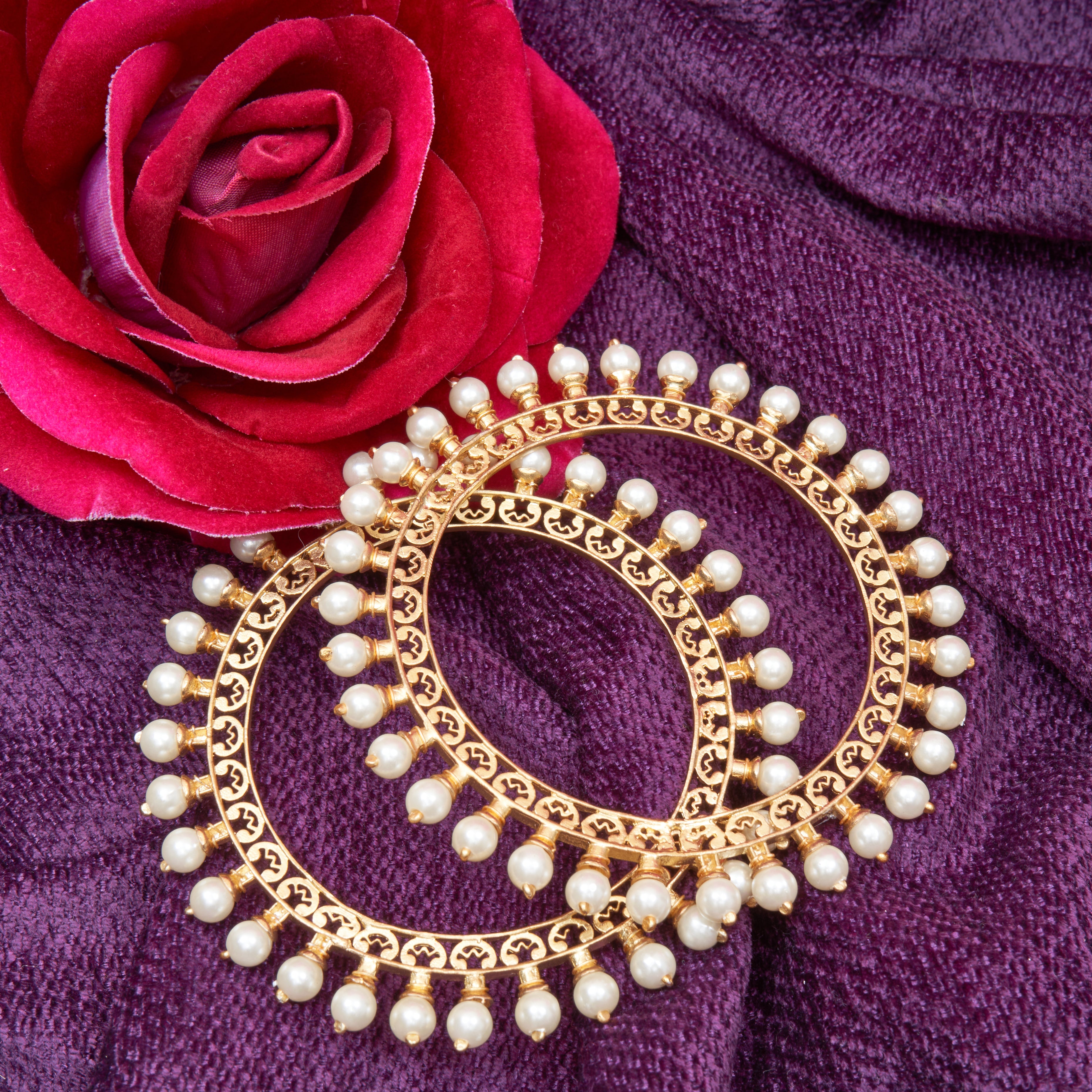 Ishita Mangal X Pearl Bangles