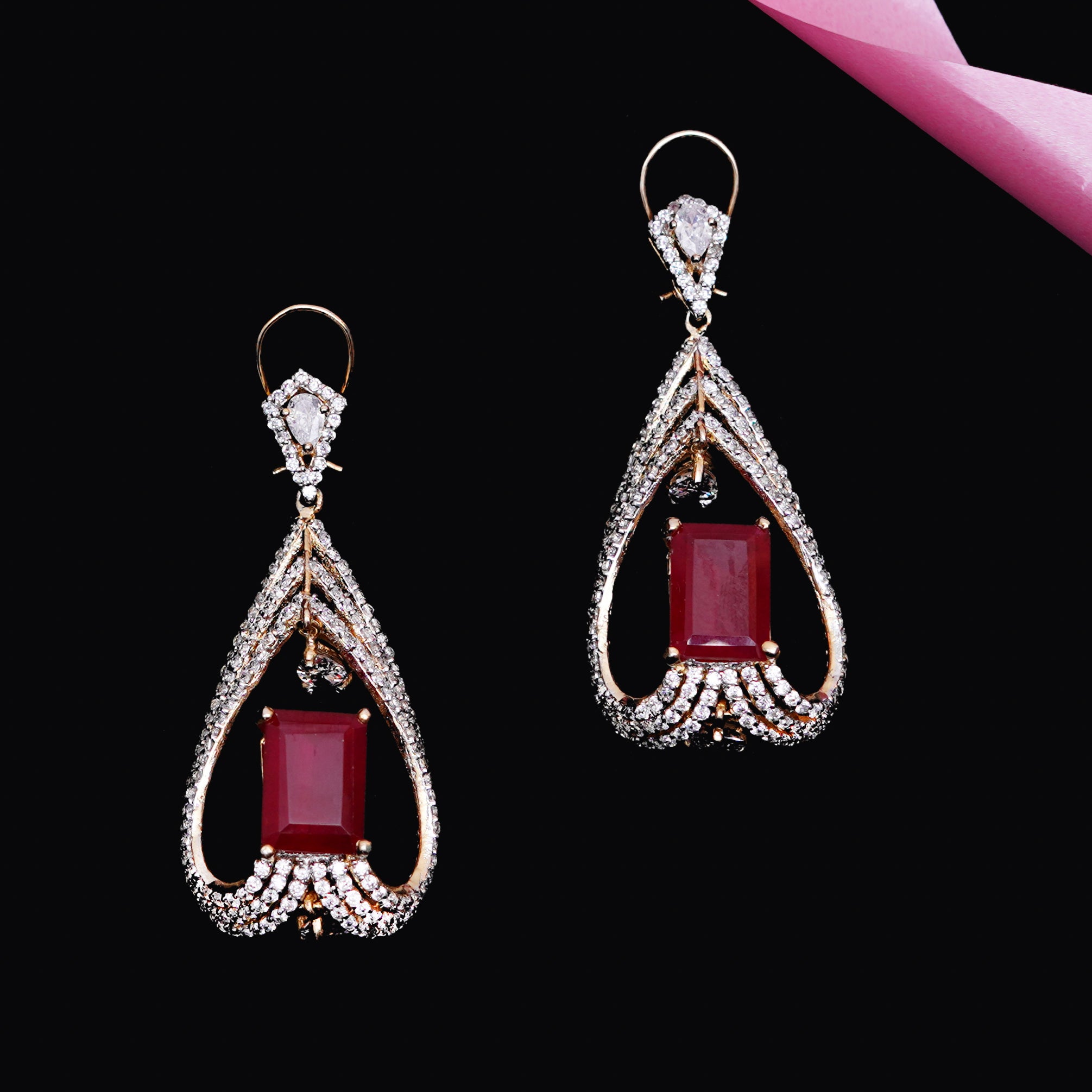 Ruby Earrings
