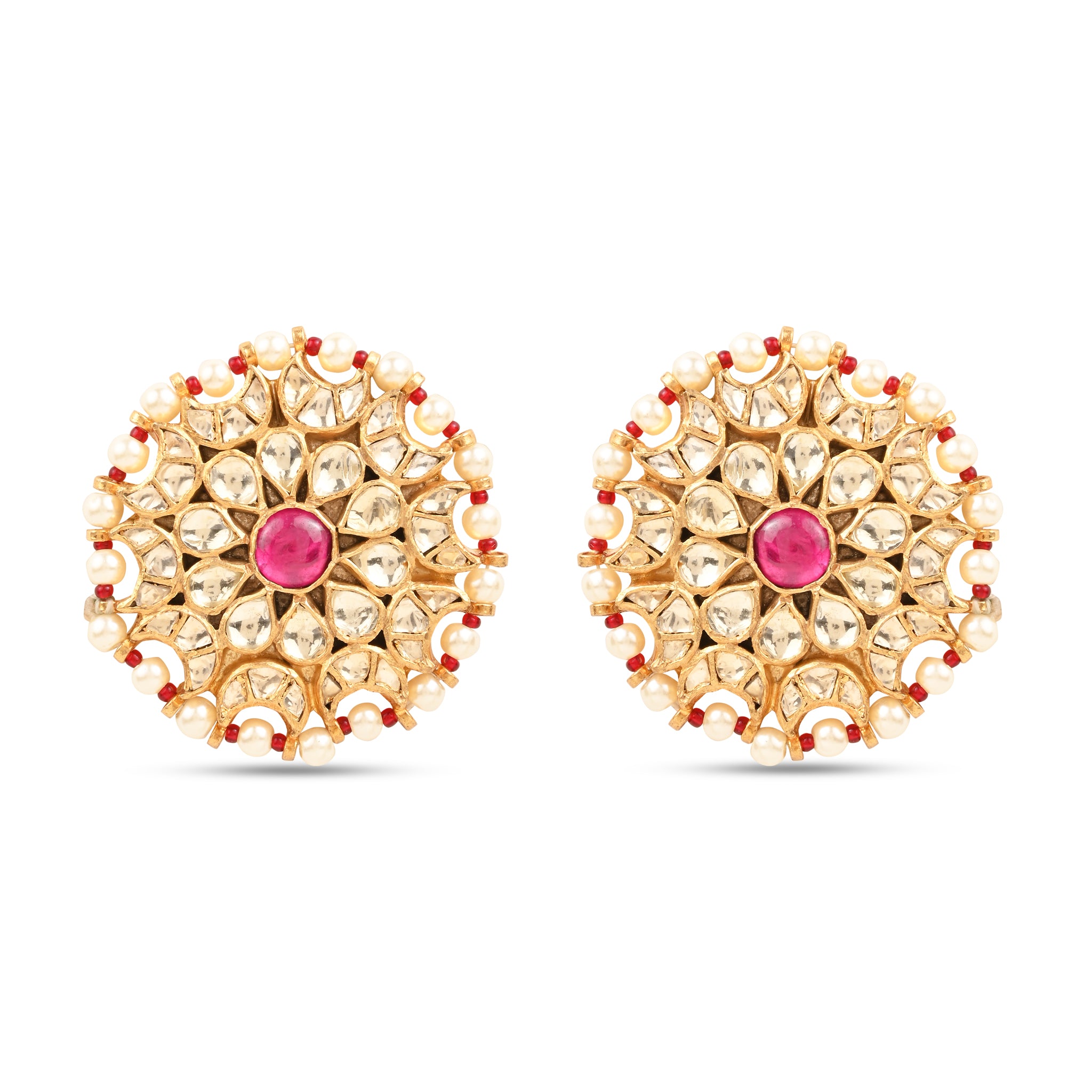 Neesha Earrings - Pink