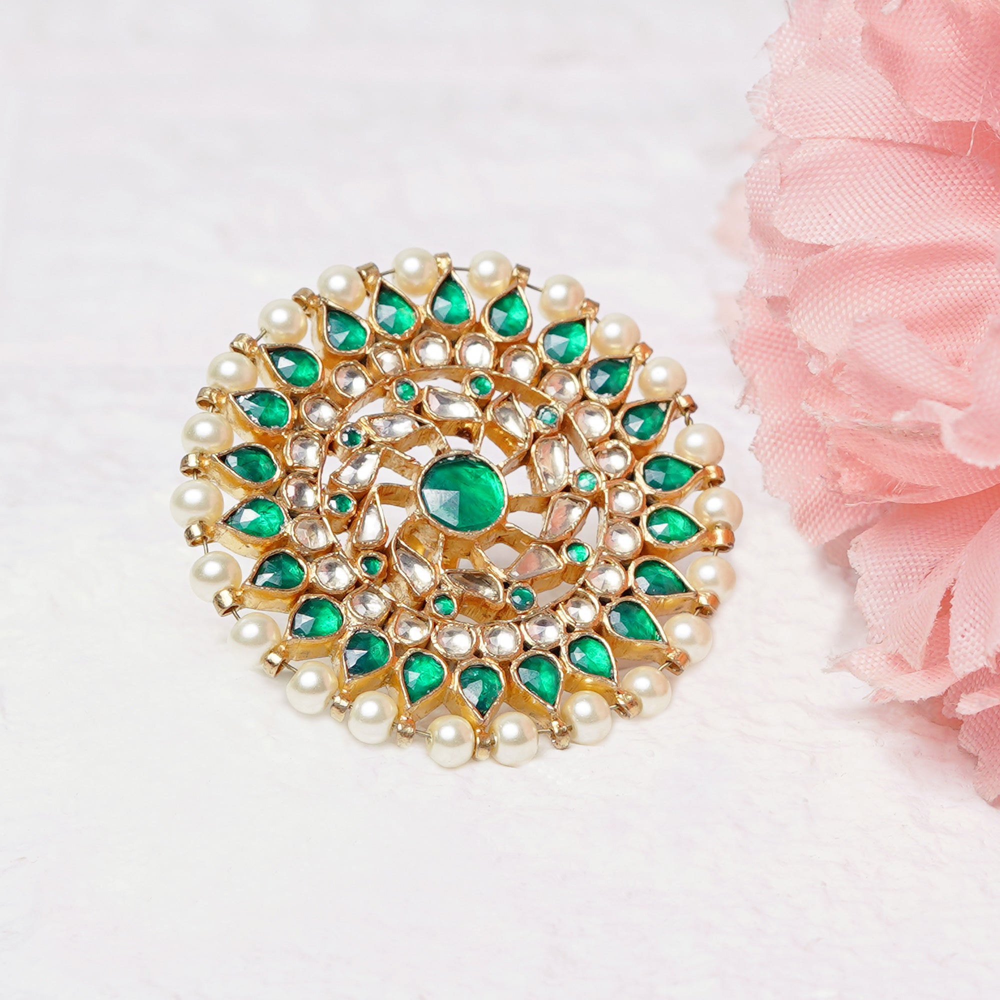 Prabhjot Ring - Green