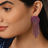 Anika Earrings - Pink