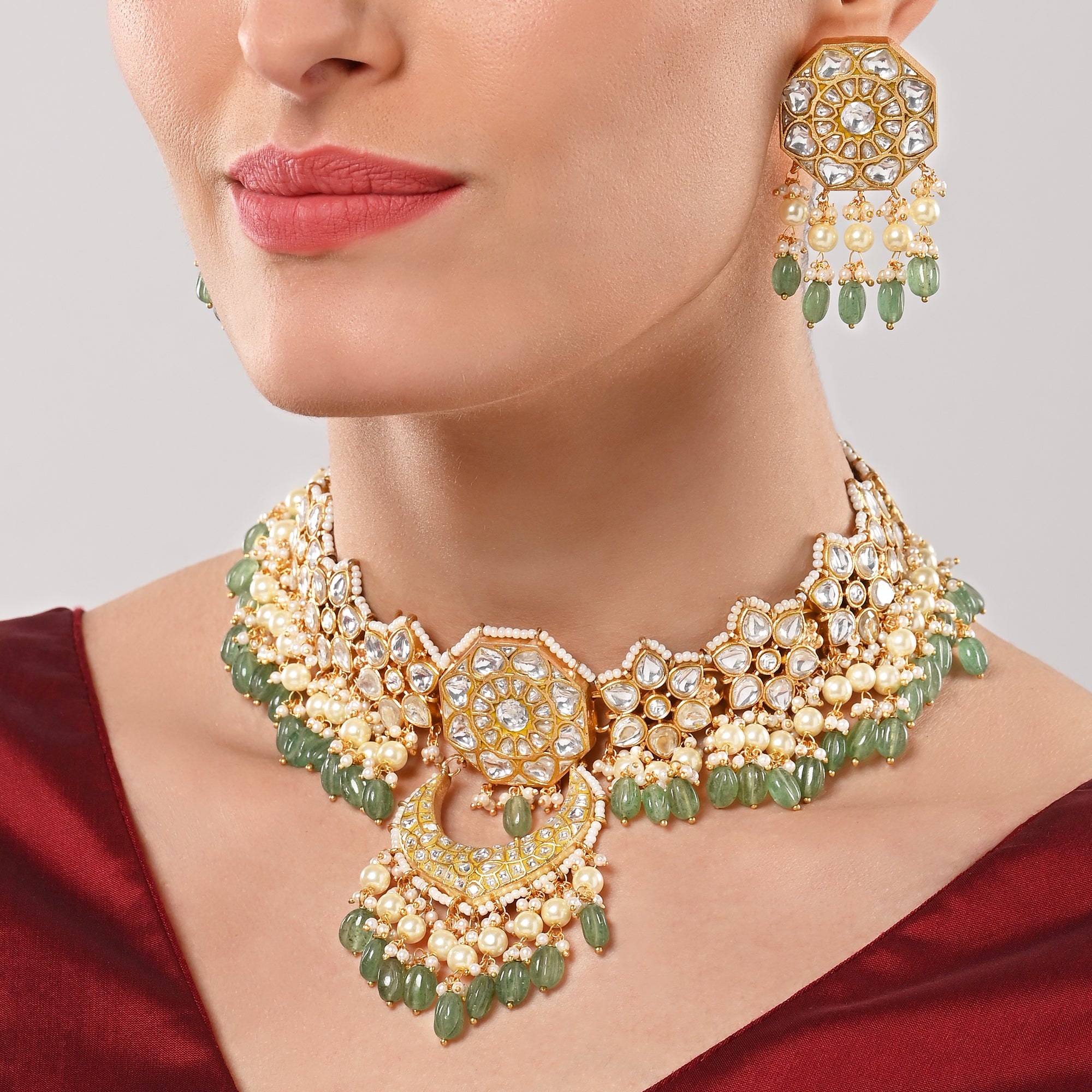 Shikha Necklace Set