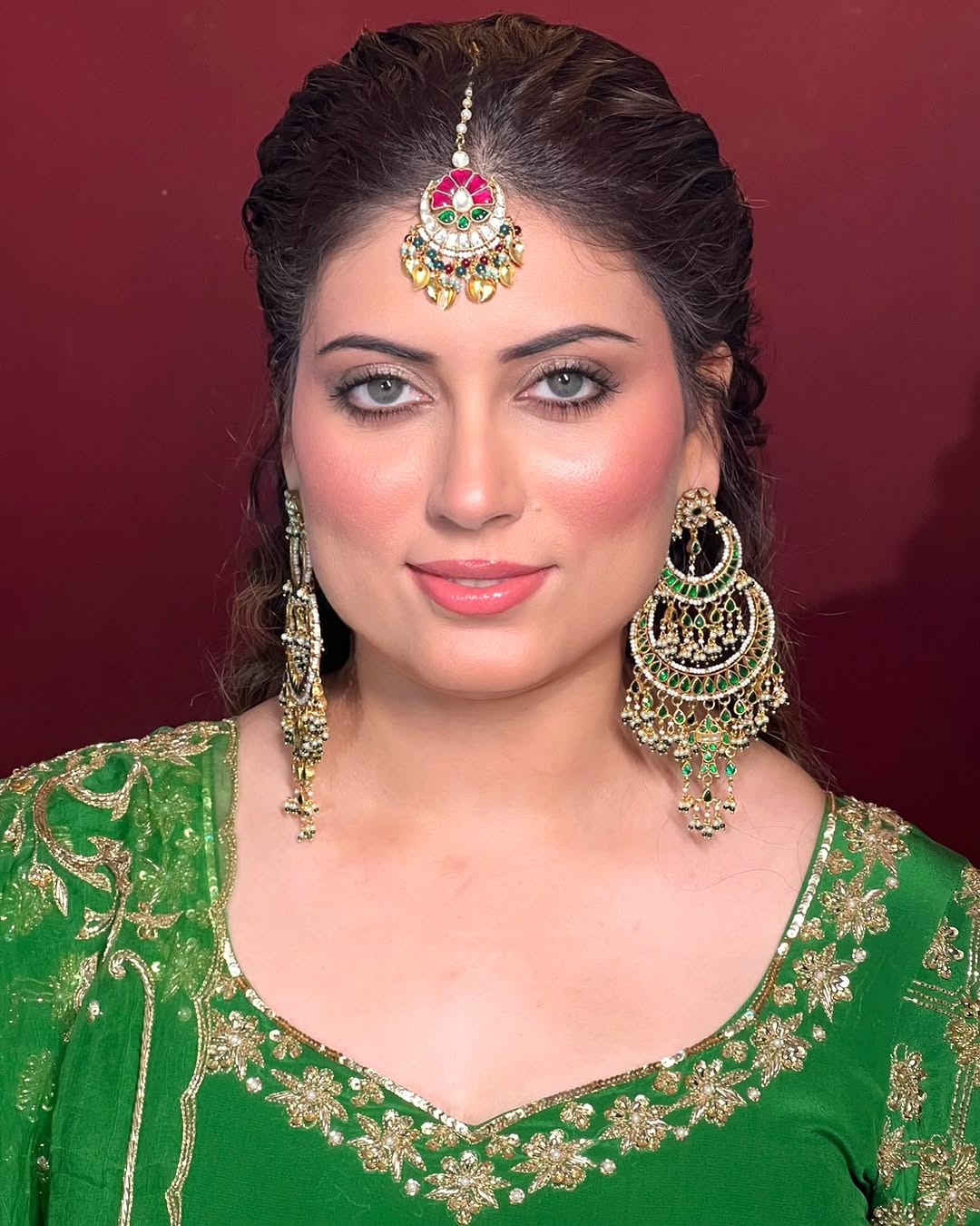 Rihana Earrings - Green