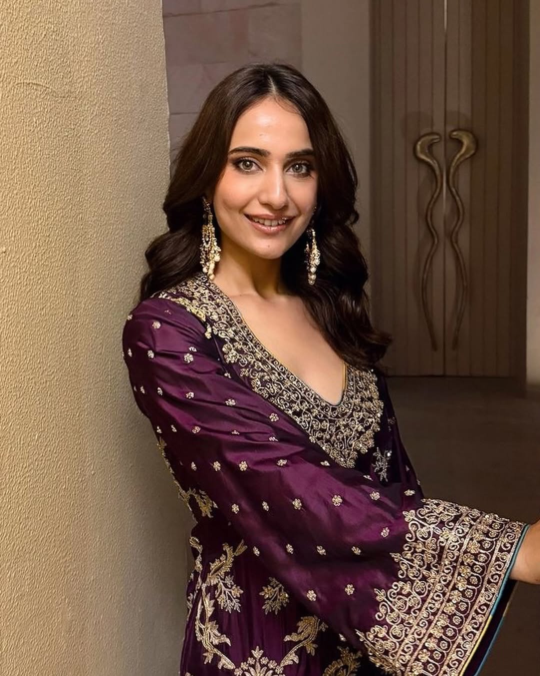Kusha Kapila in Janya Earrings