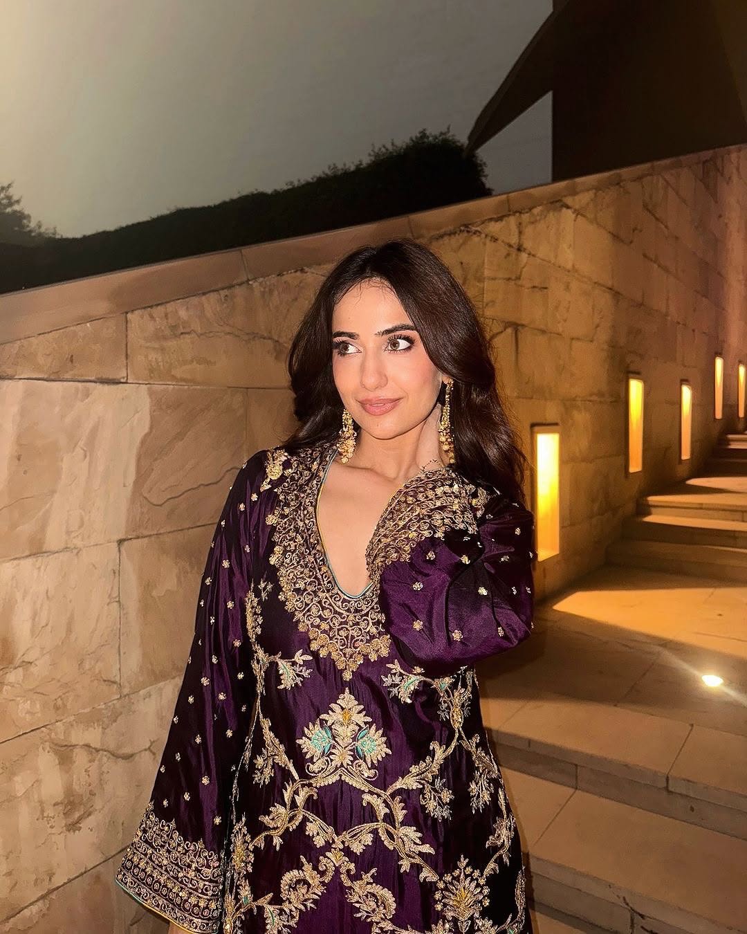 Kusha Kapila in Janya Earrings