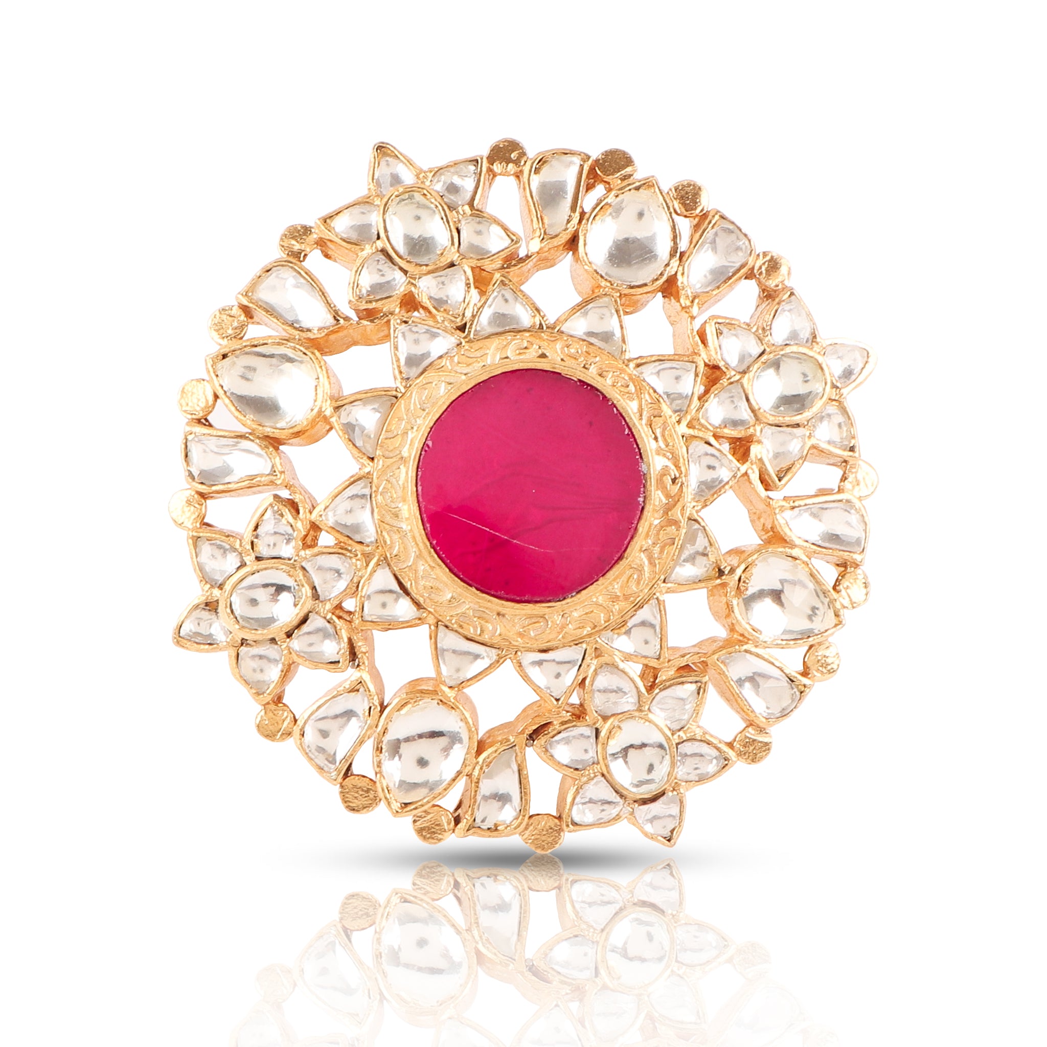 Saima Ring - Red