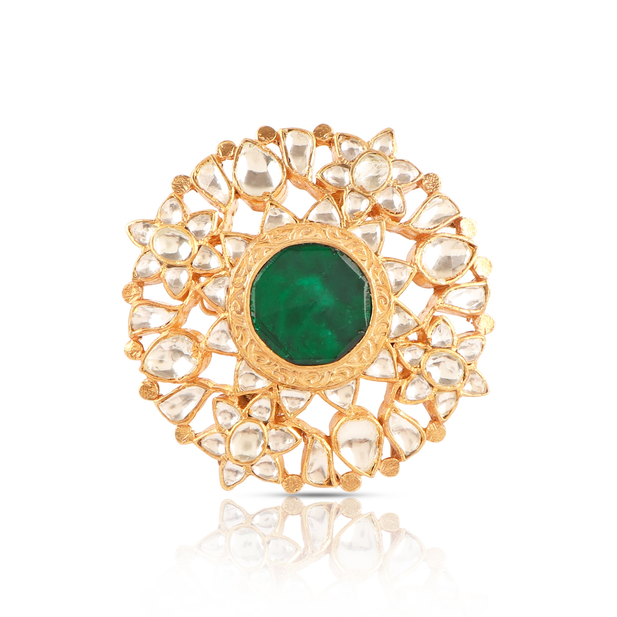 Saima Ring - Green