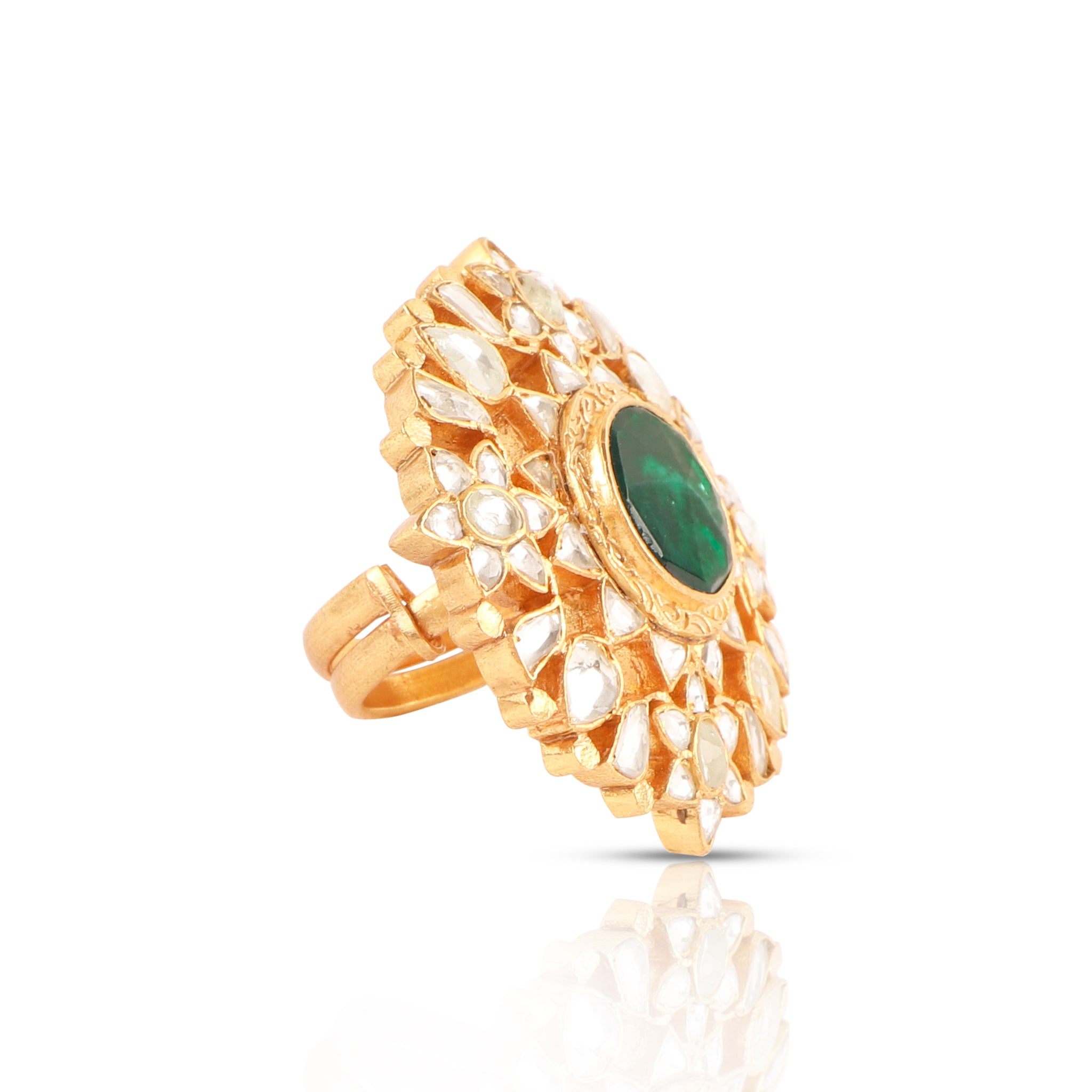 Saima Ring - Green