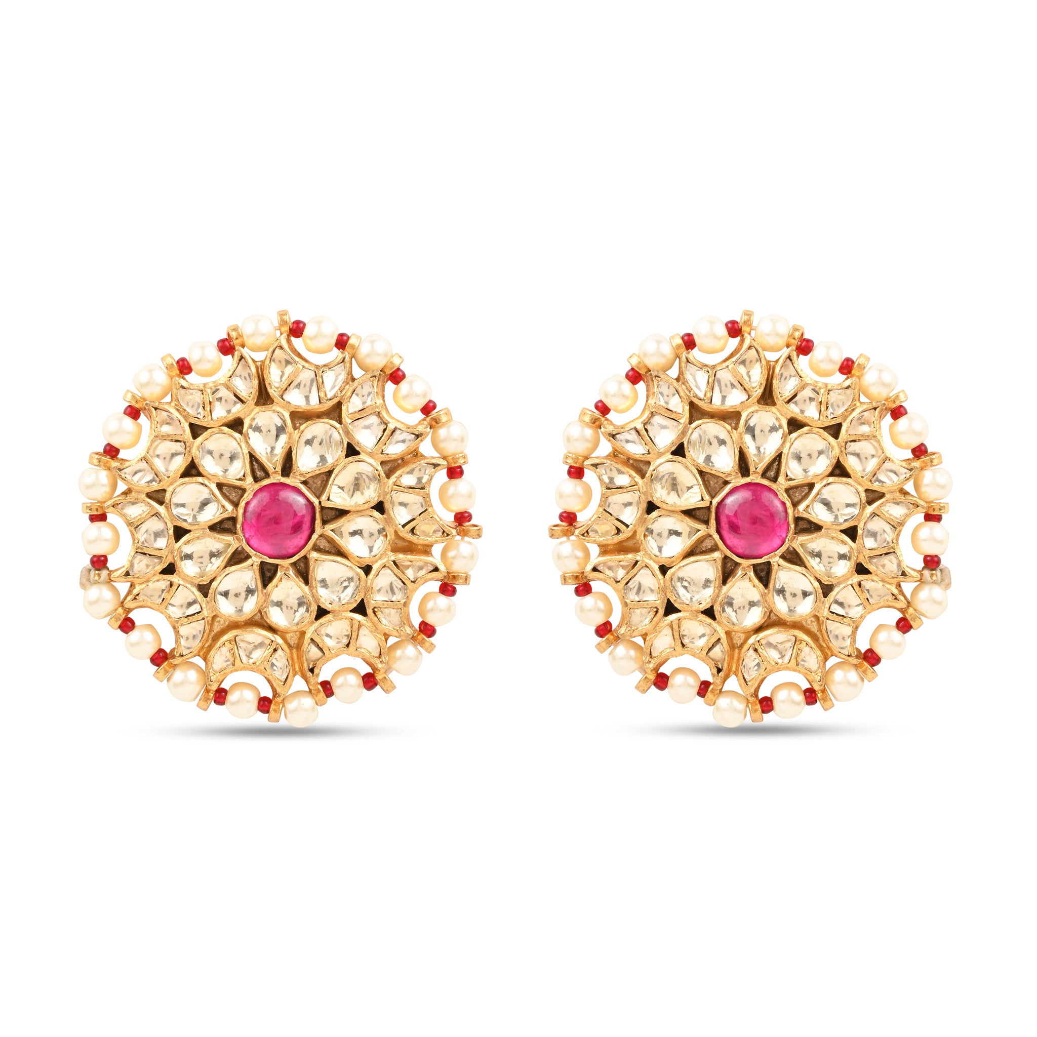 Neesha Earrings - Pink